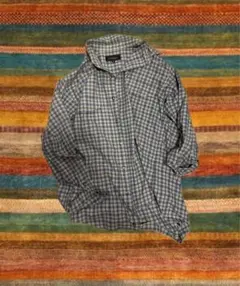 LATERA チェック柄シャツ 緑 海外 レトロ 古着