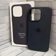 iPhone13PRO　純正ケース　ミッドナイト　シリコンケース
