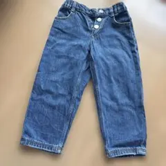 ZARA デニムパンツ ウエストゴム付き　110cm