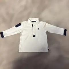 Ralph Lauren 長袖ポロシャツ 80サイズ ホワイト