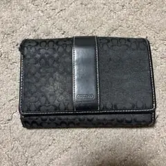 Coach ブラック 二つ折り財布【値下げ可】