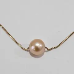 K18刻印】TASAKI ベビーパール ネックレス 本真珠 ピンク テリ強