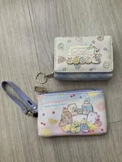 すみっコぐらし 財布 パスケース　2点セット
