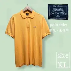 Le TIGRE ポロシャツ XL イエロー 新品 未使用