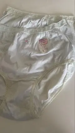 特価品♡可愛いデザインLサイズパンツ2枚⭐︎模様生地　日本製新品
