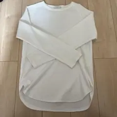 GREEN LABEL RELAXING ホワイト長袖カットソー