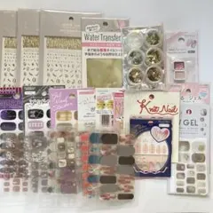 ネイルシール　まとめ売り　ジェルネイル　UVGEL　and US　100均