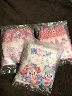XLサイズ 女の子向けショーツ 3枚セット