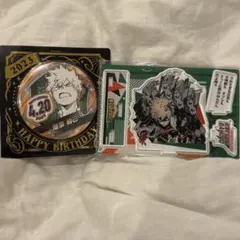 バースデイ缶バッジ バースデイ名場面ジオラマフィギュア 2023 爆豪勝己