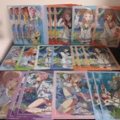 学園アイドルマスター クリアビジュアルポスター　21枚セット