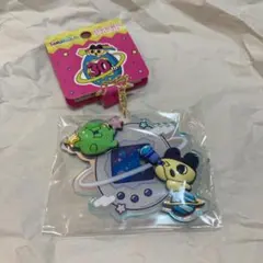 たまごっち ぷちぷくオーロラキーホルダー (白) まめっち くちぱっち