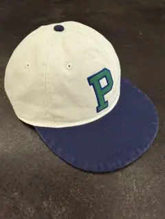 【美品】ポロラルフローレン ベースボールキャップ Pロゴ