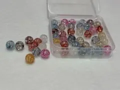 カラフルビーズ 約48個 10mm