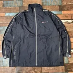 ビンテージ　古着　NIKE ナイキ　刺繍ロゴ　メンズ　ジャケット　ブラック　XL