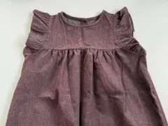 肩フリルワンピース＊子ども服＊韓国子ども服