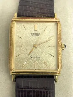 B SEIKO Dolce クォーツ 腕時計 スクエア 7731-5230
