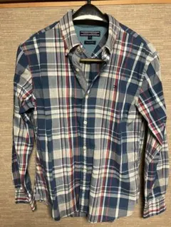 Tommy Hilfiger チェック柄長袖シャツ