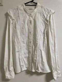 moussy デニム生地　ブラウス