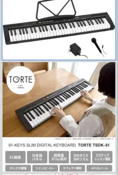 Casiotone CT-S200 61鍵 黒 25年製 譜面台 ACアダプタ付 - メルカリ