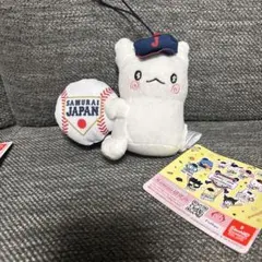 サンリオ　はなまるお化けを侍ジャパン 野球日本代表 応援ぬいぐるみマスコット