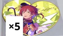 逆先夏目　中国限定　ハート型色紙　あんスタ