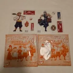 ピザーラ　鬼滅の刃　煉獄杏寿郎　宇髄天元　オリジナルアクリルフィギュア