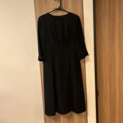 東京ソワールSOIR REVEブラックフォーマルスーツ11号