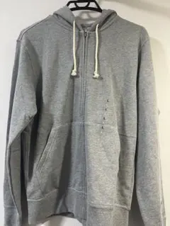 チャンピオン　グレー ジップアップパーカー Lサイズ　Champion