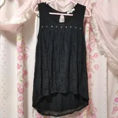 フレームワーク レースタンクトップ 黒 ファッション通販 ファッション フレームワーク レースタンク