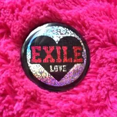 EXILEデカ缶バッチ