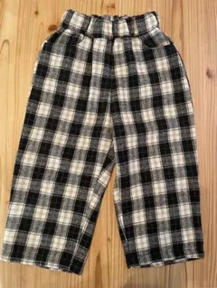 mamami / 格子長褲 S