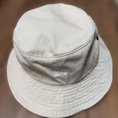 Stussy ベージュ バケットハット L/XL