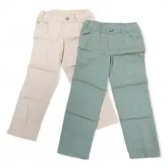 新品 100cmカーターズ ツイルパンツ 2枚セット シンプルジョイズ ズボン