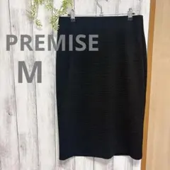 【新品 未使用】PREMISE 黒 Mサイズ タイトスカート