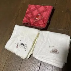 刺繍ハンカチセット３枚