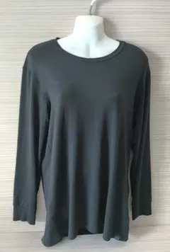 ユニクロ 極暖 ヒートテック エクストラウォーム クルーネックT 黒 Lサイズ