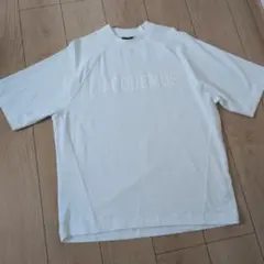 新品 JACQUEMUS 24aw LE TSHIRT TYPO ロゴT M 白 - メルカリ