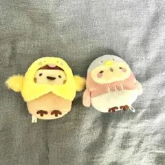 すみっコぐらし てのりぬいぐるみ すずめ ふくろう