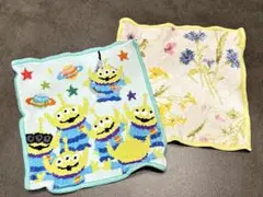 FEILER トイストーリー コラボ ＆花柄のハンカチセット