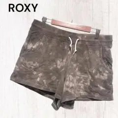 【ロキシー】ショートパンツ（L)タイダイ柄　スウェット　サーフ　ルーズシルエット