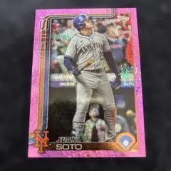 2025 Topps Series 2 ホアンソト　メッツ　ピンクホロフォイル