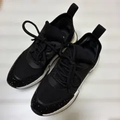 STACCATO スニーカー ブラック ラメ レディースのサムネイル