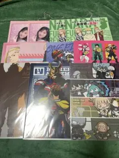10点以上！　A4クリアファイル　まとめ売り　東京リベンジャーズ　ヒロアカ