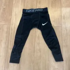 NIKE PRO タイツ 3/4 S黒 ナイキ コンプレッション