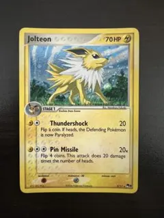 英語版 ポケモンカード サンダース Light Jolteon Neo 48 - メルカリ