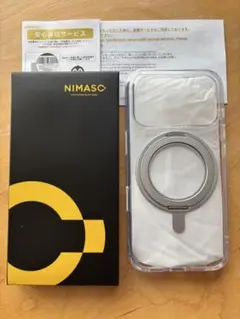 iPhone17Pro対応 NIMASO クリアケース MagSafe付