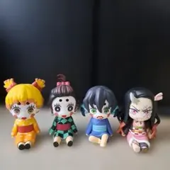 鬼滅の刃 善子 炭子 猪子 禰豆子 ぽてっとフィギュア