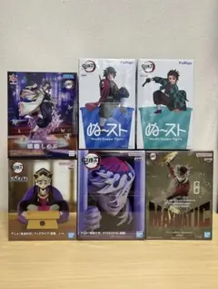 鬼滅の刃　炭治郎　義勇　しのぶ　童磨　フィギュア