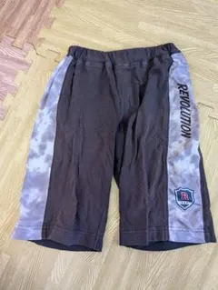 キッズ用ハーフパンツ 黒 130