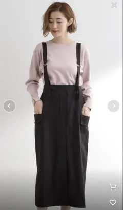 新品サス付きスカート⭐︎ブラック⭐︎